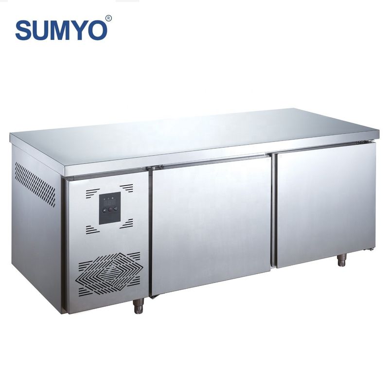 ピザとペストリー用ステンレス鋼冷蔵テーブル